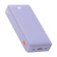 4. BASEUS POWERBANK AIRPOW 20000MAH 20W (PURPLE)