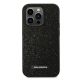 3. Karl Lagerfeld Glitter Plaque Logo Case for iPhone 14 Pro Max - Black