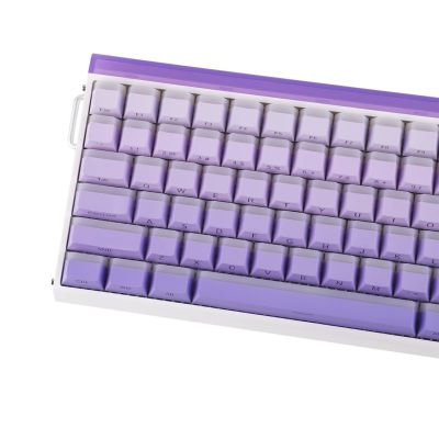 3. gasket HERO84 HE keyboard White+Purple+Gradient+LIGHT JadeKing switch RGB AULA