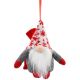 2. DECORATIVE SANTA CLAUS WITH GIFT BAG 15CM GRAY