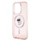 6. Karl Lagerfeld IML Choupette MagSafe case for iPhone 14 Pro - pink