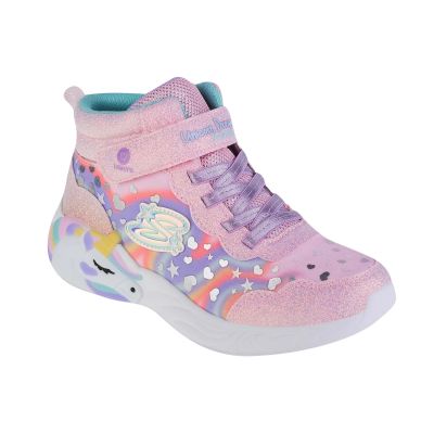 Skechers Lighted Unicorn Dreams Magical Dreamer 302332L-LPMT Pink 33
