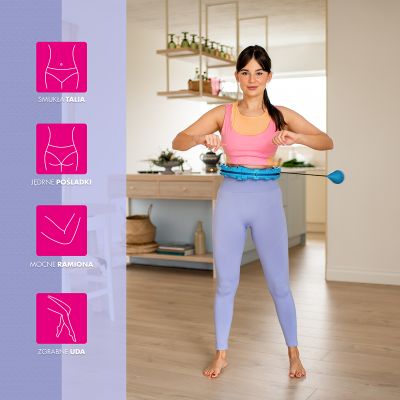 4. FH01 BLUE HULA HOP WITH WEIGHT