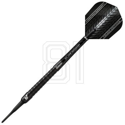 7. Harrows Supergrip Black 90% Softip Darts