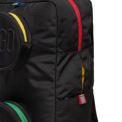 8. LEGO Brick 1x2 Backpack 20204-0354 Black One size