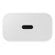 7. Samsung Power Adapter 25W USB-C Fast Charge 1m White