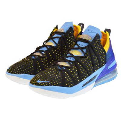 3. Nike LeBron XVIII Dynasty Minneapolis Lakers Basketball Shoes - CQ9283-006