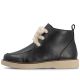 3. Women's leather ankle boots, black Rieker 71100-00