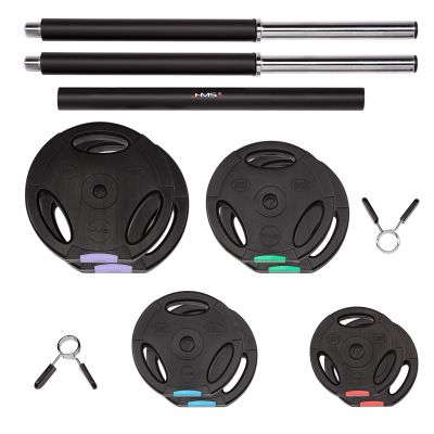 3. Composite barbell/plates 42kg HMS GSP40