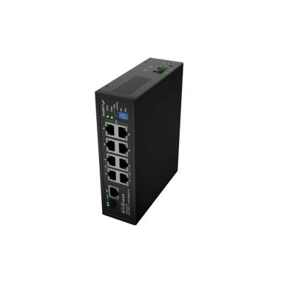 10. SWITCH LANBERG ILFE-8P-1GE-1S-120 LIGHT INDUSTRIAL POE 4XBT 4XAT SFP+ETH DIN FAST ETHERNET