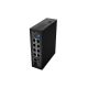 10. SWITCH LANBERG ILFE-8P-1GE-1S-120 LIGHT INDUSTRIAL POE 4XBT 4XAT SFP+ETH DIN FAST ETHERNET