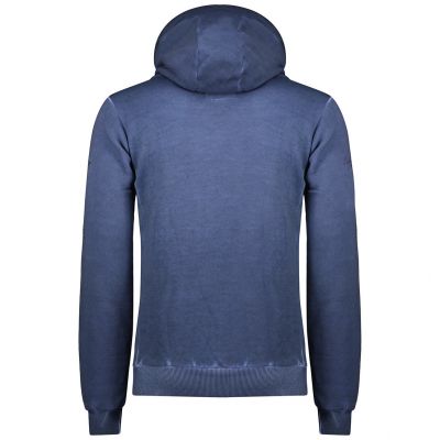 2. Geographical Norway Gymclass EO Tiedye Badge Sweatshirt M WU8270H-GNO-NAVY