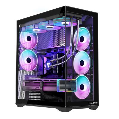 16. MODECOM VOLCANO SPACE XL ARGB FULL TOWER 5F BLACK CASE