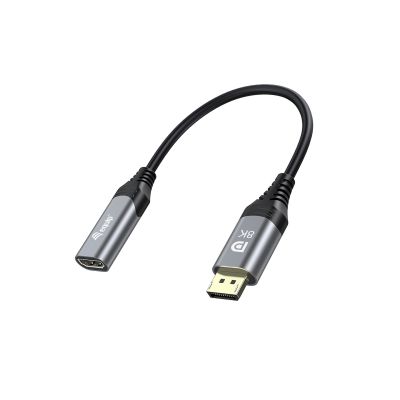 Equip 133446 0.15m DisplayPort HDMI Cable Adapter Black, Gray
