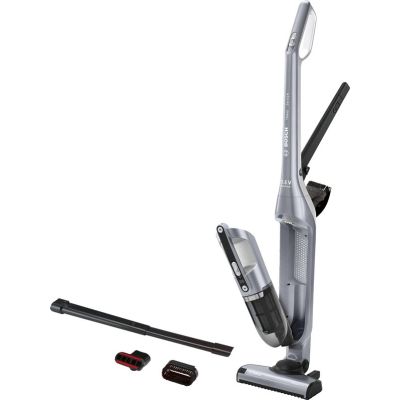 15. Bosch BCH3P210 Stick Vacuum Cleaner/Electric Brush 2-in-1 Stand Vacuum Cleaner AC/Battery Dry Bagless 0.4L Black, Gray