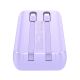 3. Joyroom JR-PBC06 mini power bank with built-in USB-C / Lightning cables 30W 10000mAh - purple