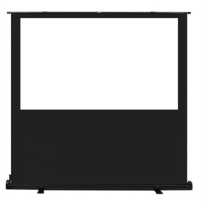 8. MACLEAN PORTABLE PROJECTION SCREEN, COMPACT, FLOOR, 80", 16:10 MC-212