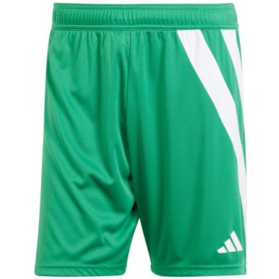 6. Men's adidas Fortore 23 shorts green and white IQ3209