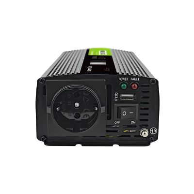 11. GREEN CELL LCD INVERTER 12V/230V 500W/1000W PURE SINE INVGC12P500LCD