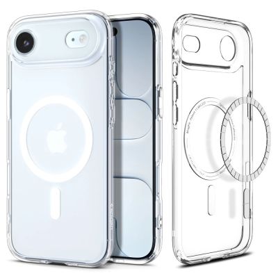 Spigen Ultra Hybrid MagSafe Case for iPhone 17 Air - Clear and White