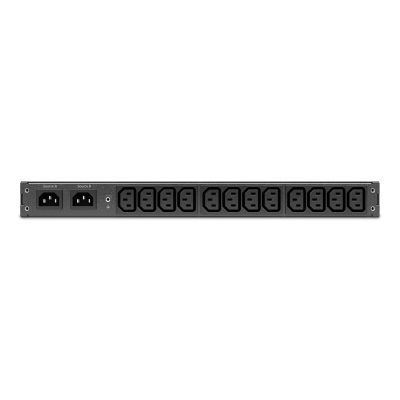 2. APC Rack ATS, 230V, 10A, C14 in, (12) C13 out
