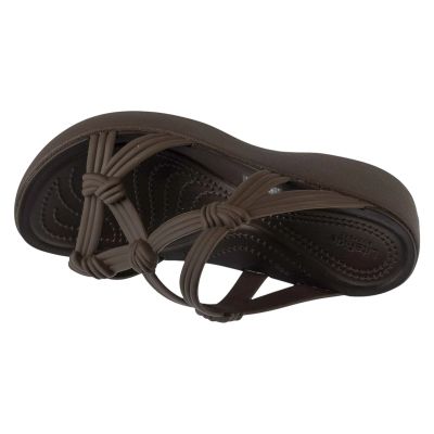 3. Crocs Brooklyn Knot Sky Sandal W 212011-206 Brown 36/37