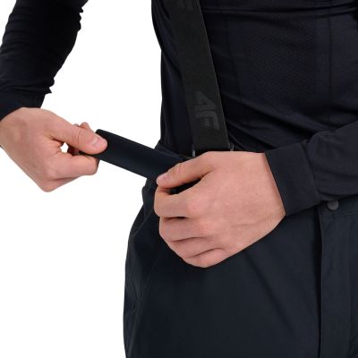 4. Men's ski pants 4F FNK M0924 deep black 4FWAW25TFTRM0924 20S
