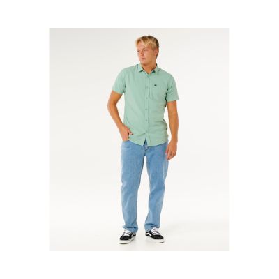 4. Men's RIP CURL Vaporcool Aerotech S/S Shirt Green