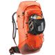 8. Deuter Freescape Lite 26 papaya/umbra ski touring backpack