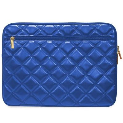 3. Guess 4G Quilted case for a 14" laptop - blue