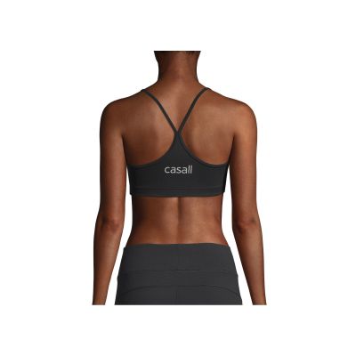 6. CASALL Strappy Sports Bra Black