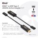 3. CLUB 3D CAC-1333 Cable Adapter 0.22m HDMI Type-A (Standard) USB Type-C Black