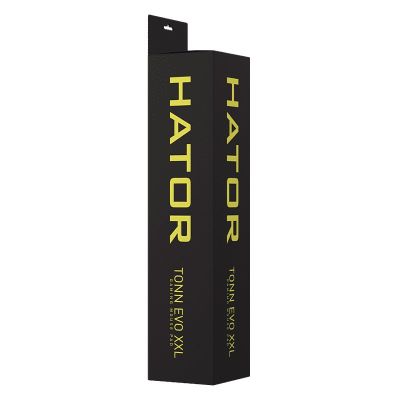 5. HATOR Tonn EVO XXL Gaming Mousepad Black