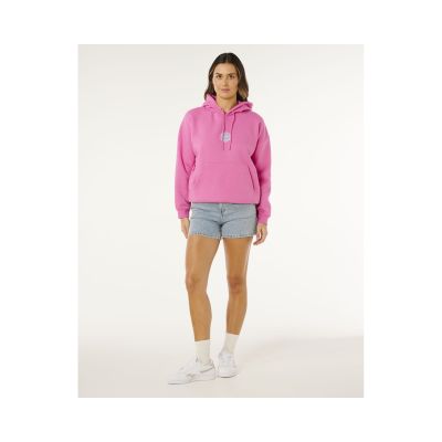 3. Women's RIP CURL Icons Of Surf Heritage Hoodie Pink
