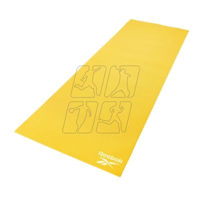 12. Reebok 4mm RAYG-11022YL yoga mat