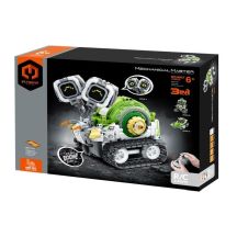 Master set for programmable robots, robot class 3 in 1, 478 pieces