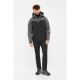 Men's hardshell jacket with Primaloft VIKING Ravelo 3 in 1 Man sweatshirt black gray XXXL