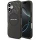 AMG Double Layer Transparent Rhombs MagSafe Case for iPhone 17 - Black and Red
