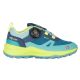 8. Trollkids Trollfjord Hiker Low XT Waterproof Shoes Harbor Blue/Spring Leaf/Aquamarine Mist