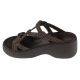2. Crocs Brooklyn Knot Sky Sandal W 212011-206 Brown 36/37