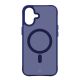 19. 3mk Smoke MagCase for iPhone 16 - Blue-Translucent
