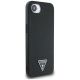 4. Guess Grained Triangle MagSafe case for iPhone 16e - black