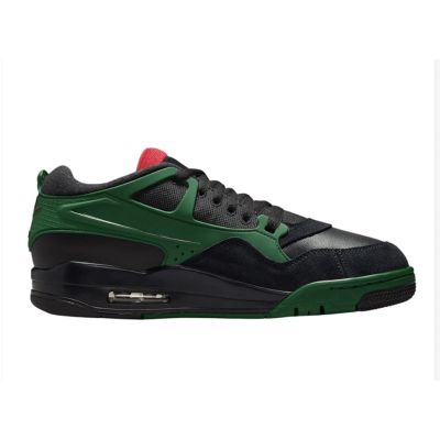 Air Jordan 4 RM Black/Gorge Green Sneakers - FQ7939-003