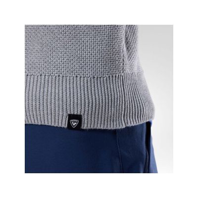 6. ROSSIGNOL M Knitted Cn Sweater Gray