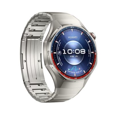 3. Huawei WATCH GT6 PRO Q523-041 3.73 cm (1.47") AMOLED 46 mm Digital 466 x 466 px Touchscreen Titanium GPS