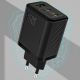 5. Dudao A29C 65W GaN Wall Charger + USB-C Cable - Black