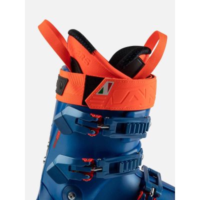 4. LANGE RS 100 SC WIDE Vibrant Blue Ski Boots