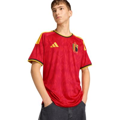 5. adidas Belgium 26 Home Jersey red JM8381