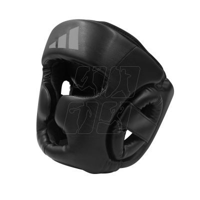 6. adidas Speed Pro adiSBHG041 black boxing helmet