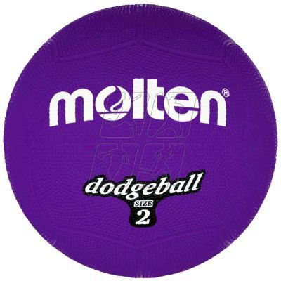 2. Rubber ball Molten dodgeball size 2 DB2-V HS-TNK-000011268